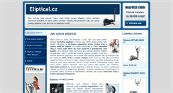 Desktop Screenshot of eliptical.cz